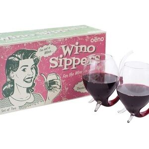 Funny Wine Glasses - Set of 2